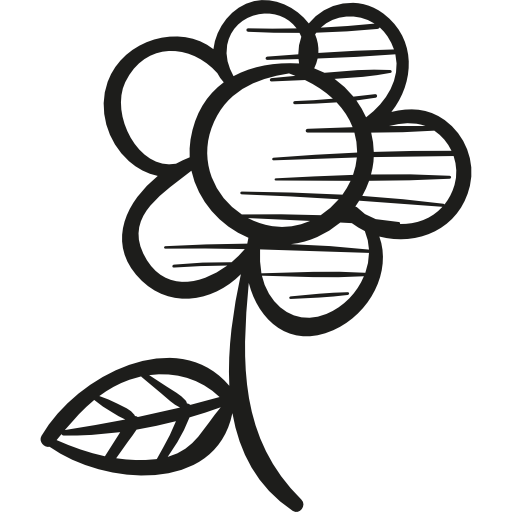 Flower drawing